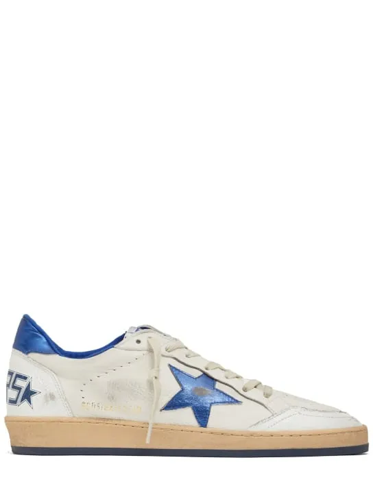 Golden Goose   20mm Ball star nappa laminated sneakers 