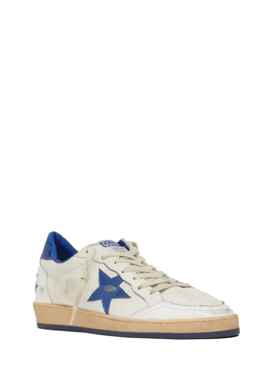 Golden Goose   20mm Ball star nappa laminated sneakers 