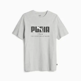 GRAPHICS Men's Tee | Light Gray Heather | PUMA Staff Picks | PUMA 