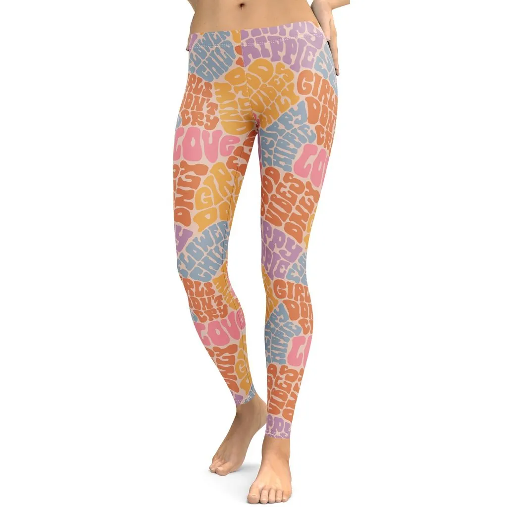 Groovy Hippie Leggings