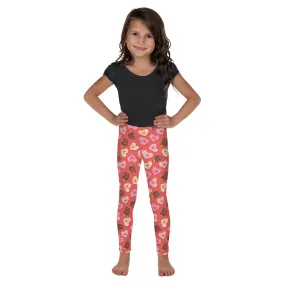 Heart Doughnuts Kid's Leggings