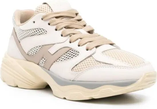 Hogan 665 leather sneakers Neutrals