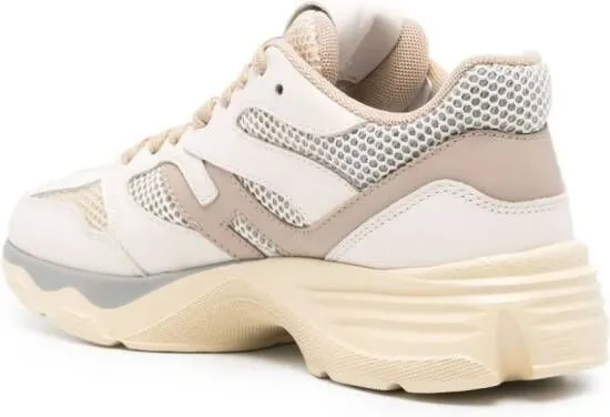 Hogan 665 leather sneakers Neutrals