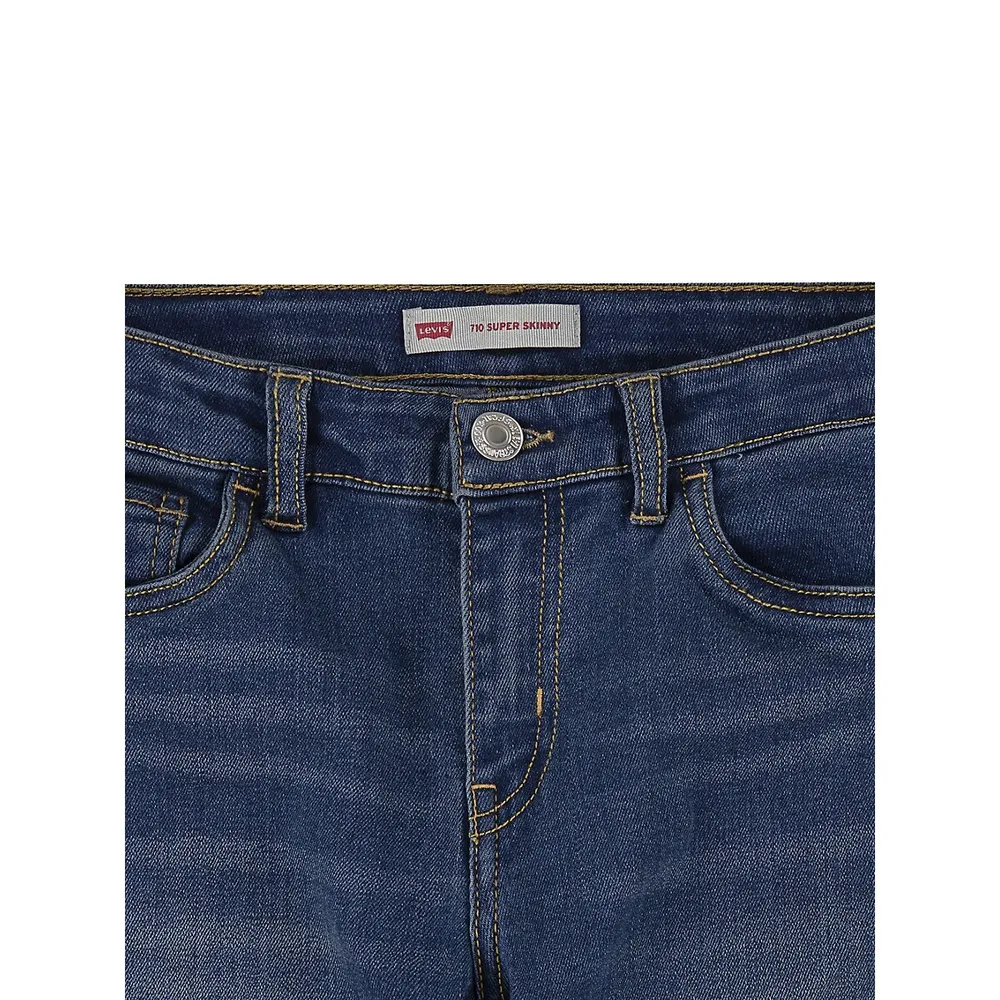 Hudson's Bay Girl's 710 Super Skinny-Fit Jeans