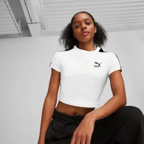 ICONIC T7 Women's Baby Tee | PUMA White | PUMA SHOP ALL PUMA | PUMA 