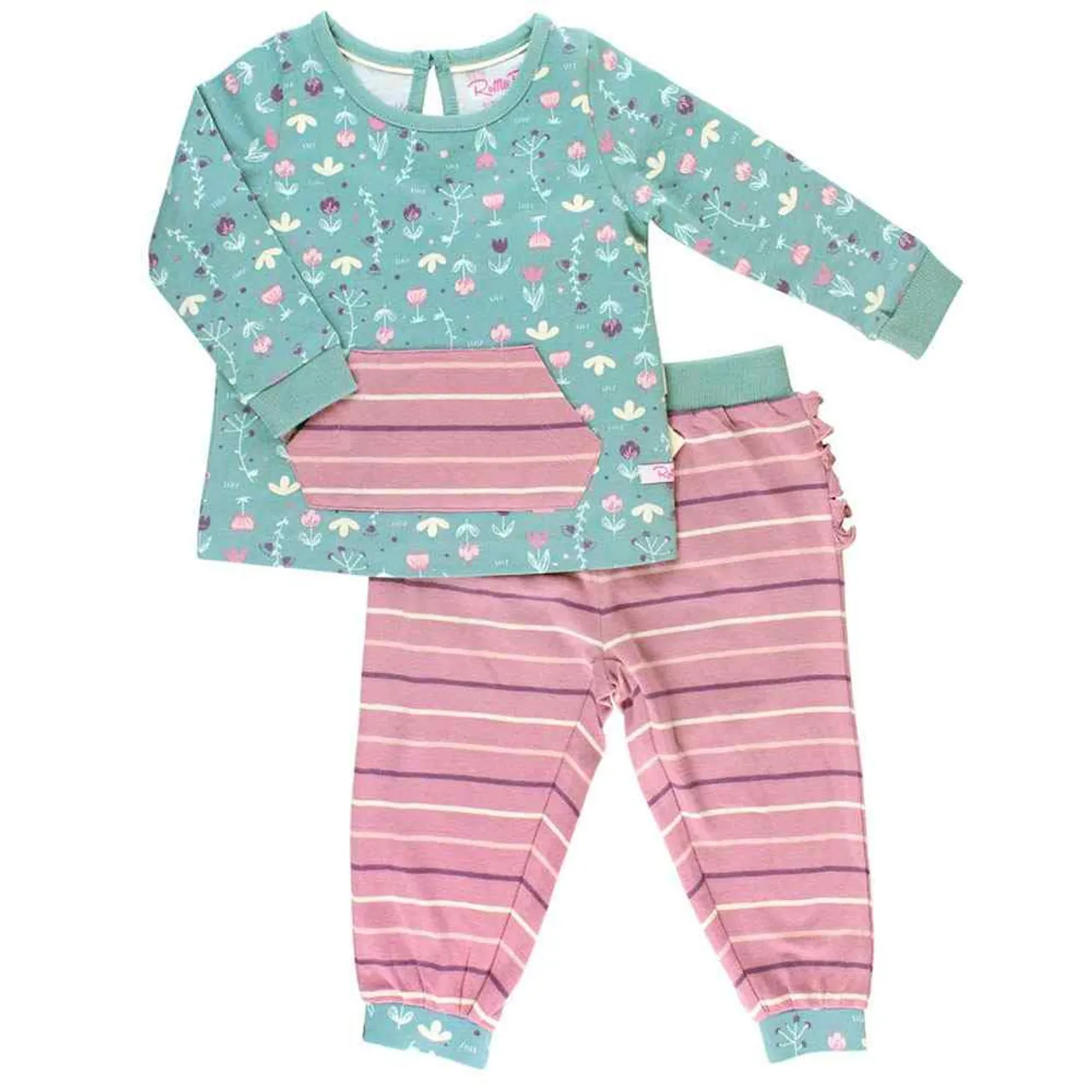 Infant Girls'  Joggers Set - Fall Floral