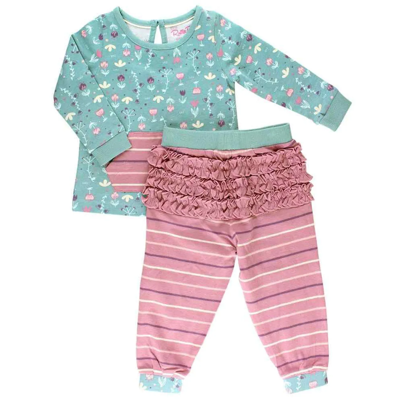 Infant Girls'  Joggers Set - Fall Floral