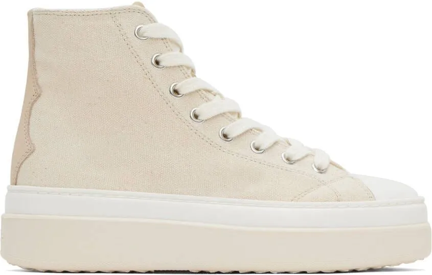 Isabel Marant Beige Austen Sneakers