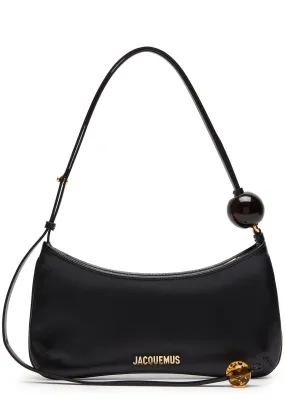 JACQUEMUS Le Bisou Perle leather shoulder bag -                         -                     -                