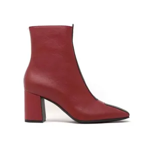 JAYNE BOOT - scarlet/black