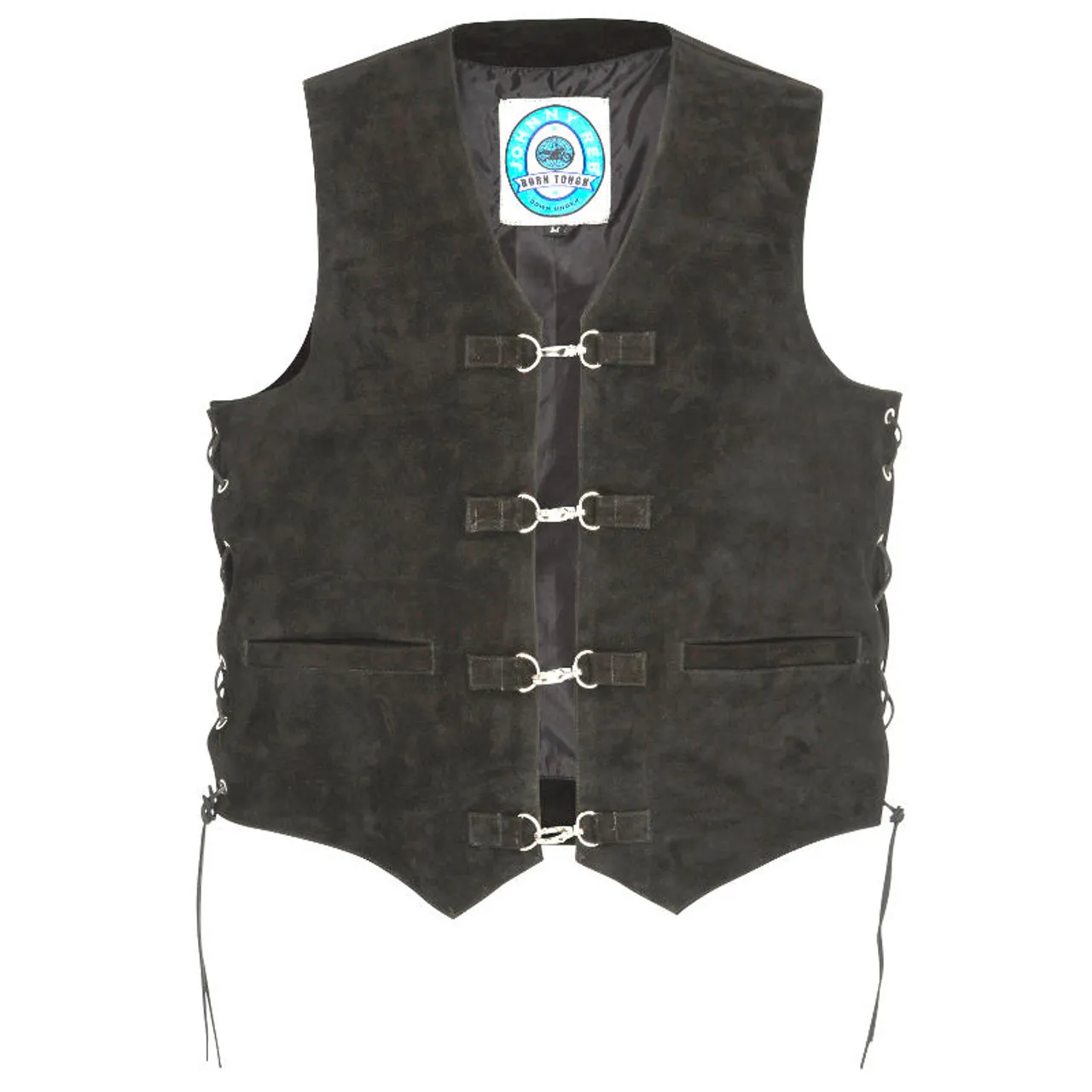 Johnny Reb Longreach Suede Leather Vest