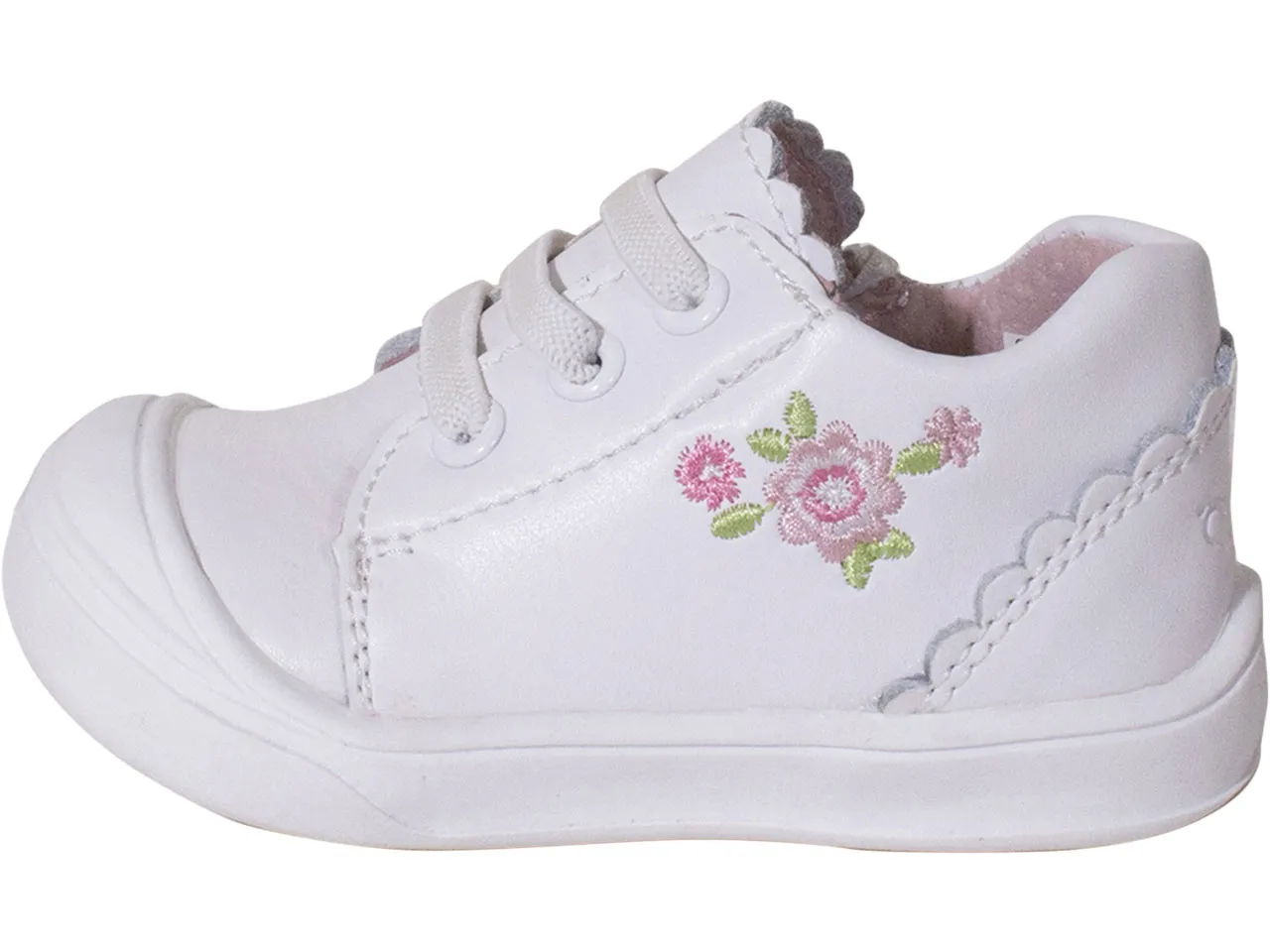 Josmo Smart Step Toddler Girl's Sneakers White Sz: 4T ST85124E