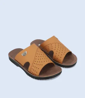 KB0189-TAN-Boys Slipper