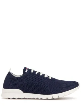 Kiton   Cotton knit low top sneakers 