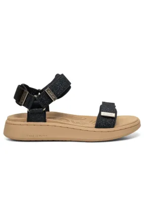 Line Glitter WL934 | Dark Navy | Sandals fra Woden