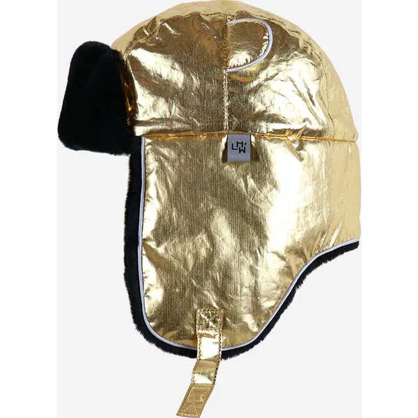 Little Hotdog Watson Arctic Cub Hat, Gold