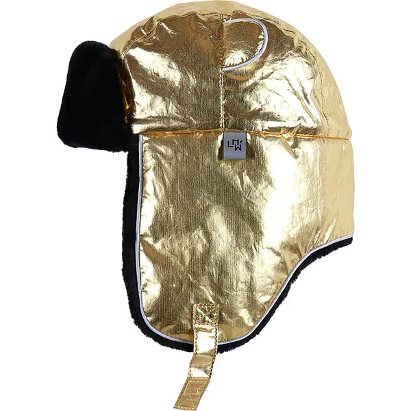 Little Hotdog Watson Arctic Cub Hat, Gold