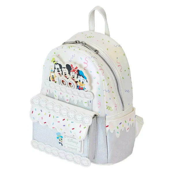 Loungefly x Disney 100th Celebration Cake Mini Backpack