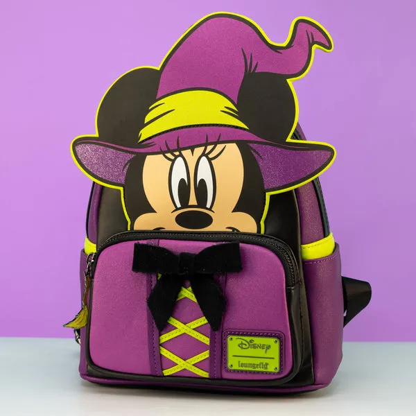 Loungefly x Disney Witch Minnie Mouse Cosplay Mini Backpack