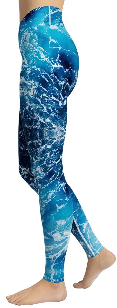 Lovely Ocean Yoga Leggings