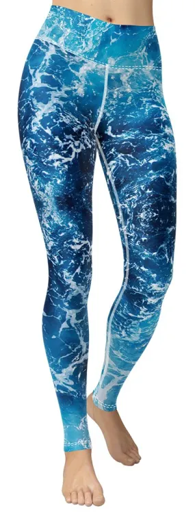 Lovely Ocean Yoga Leggings