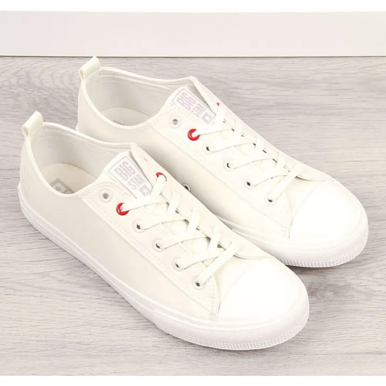 Low-top sneakers Big Star M JJ174006 white