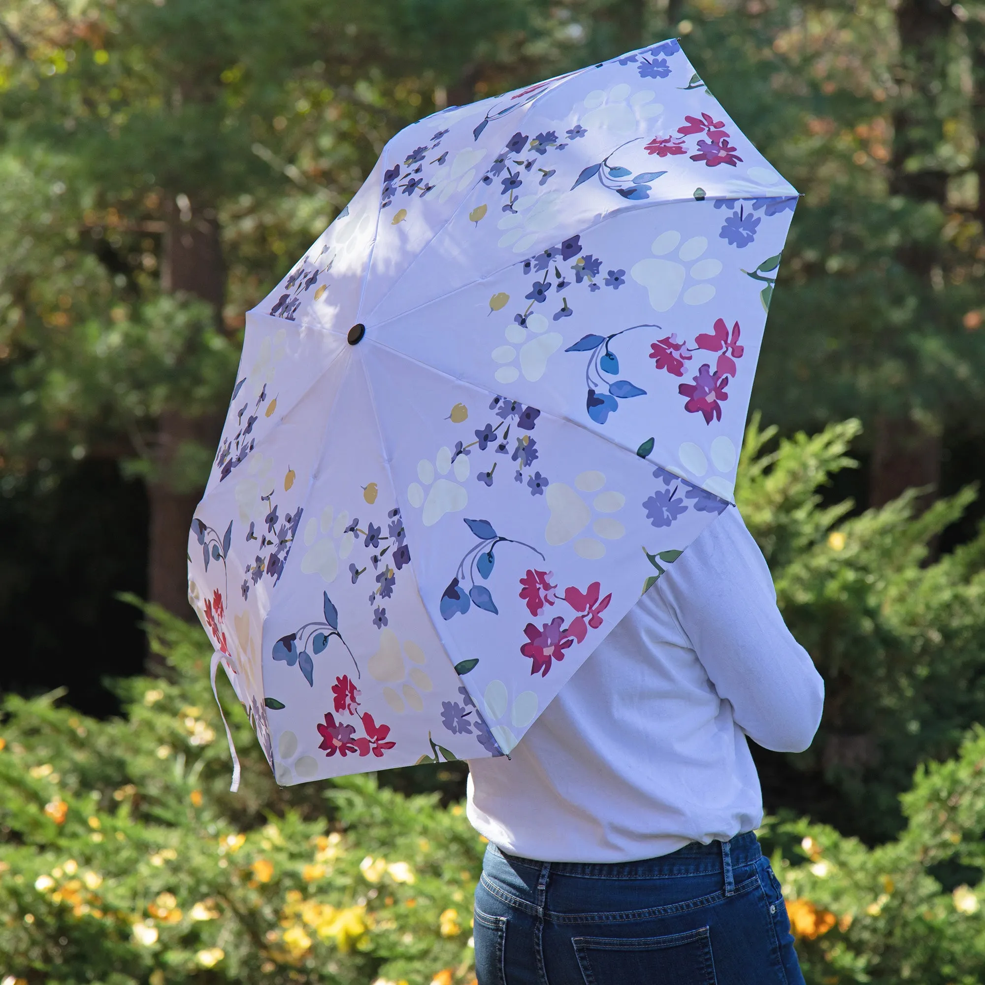 Magic Print Paw Print Umbrella