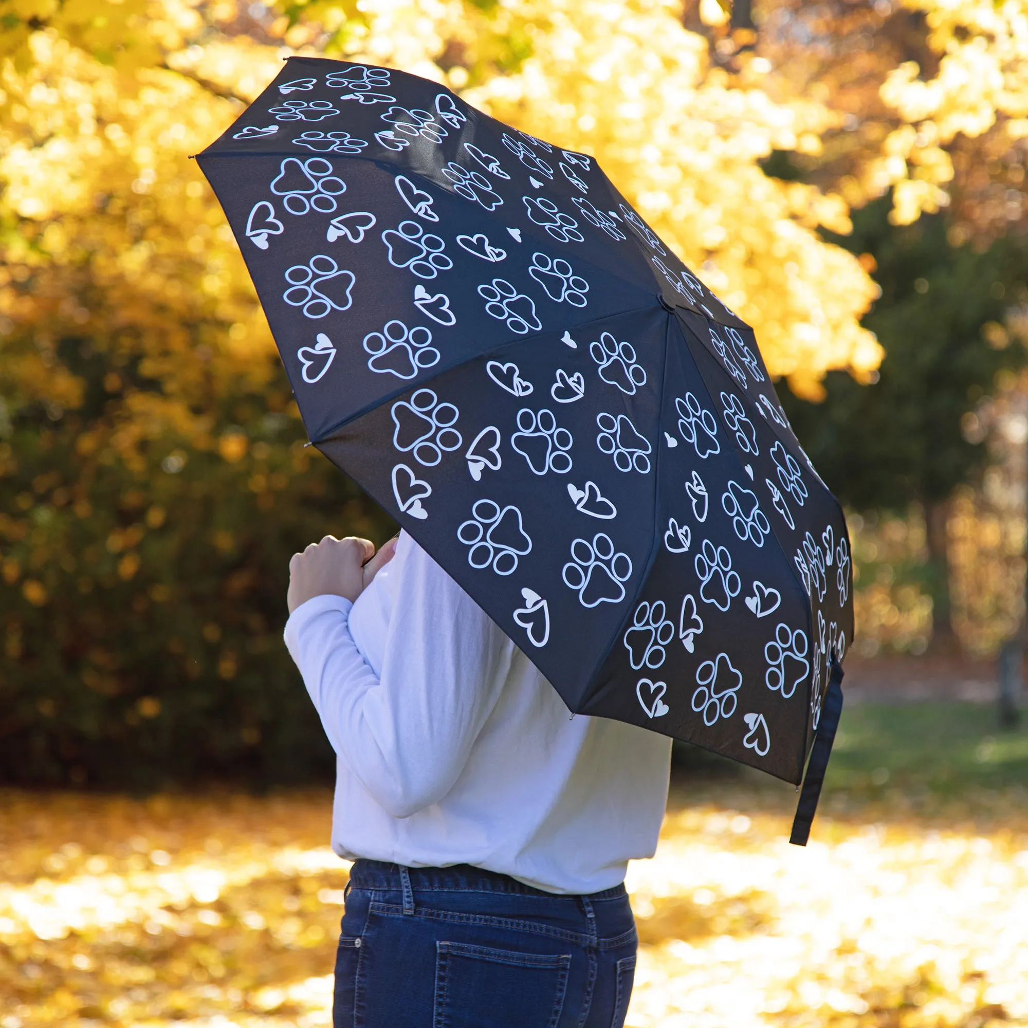 Magic Print Paw Print Umbrella