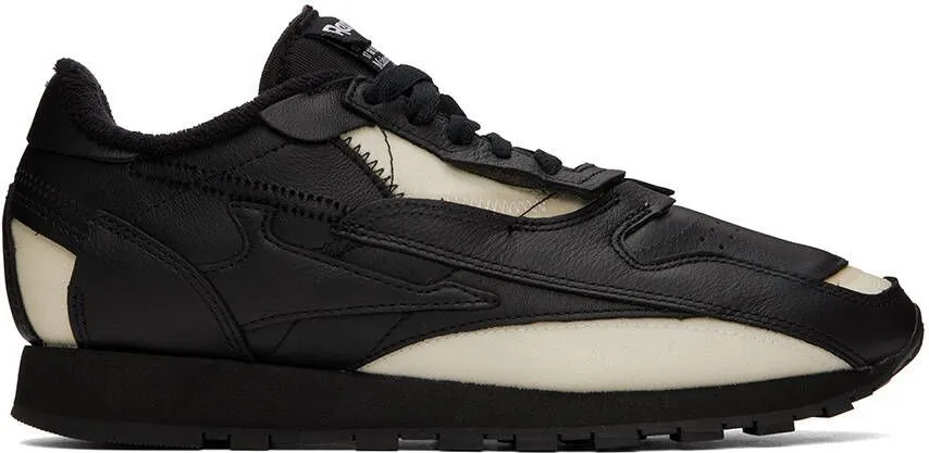 Maison Margiela Black Reebok Classics Edition 'Memory Of' Sneakers