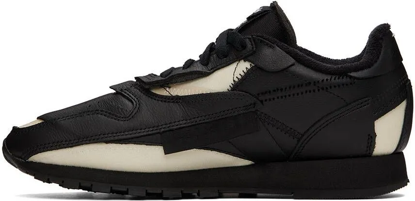 Maison Margiela Black Reebok Classics Edition 'Memory Of' Sneakers