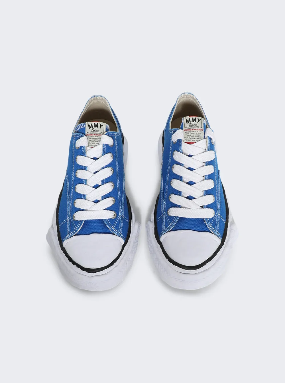 Maison MIHARA YASUHIRO   Peterson 23 Low-top Canvas Sneakers Blue 