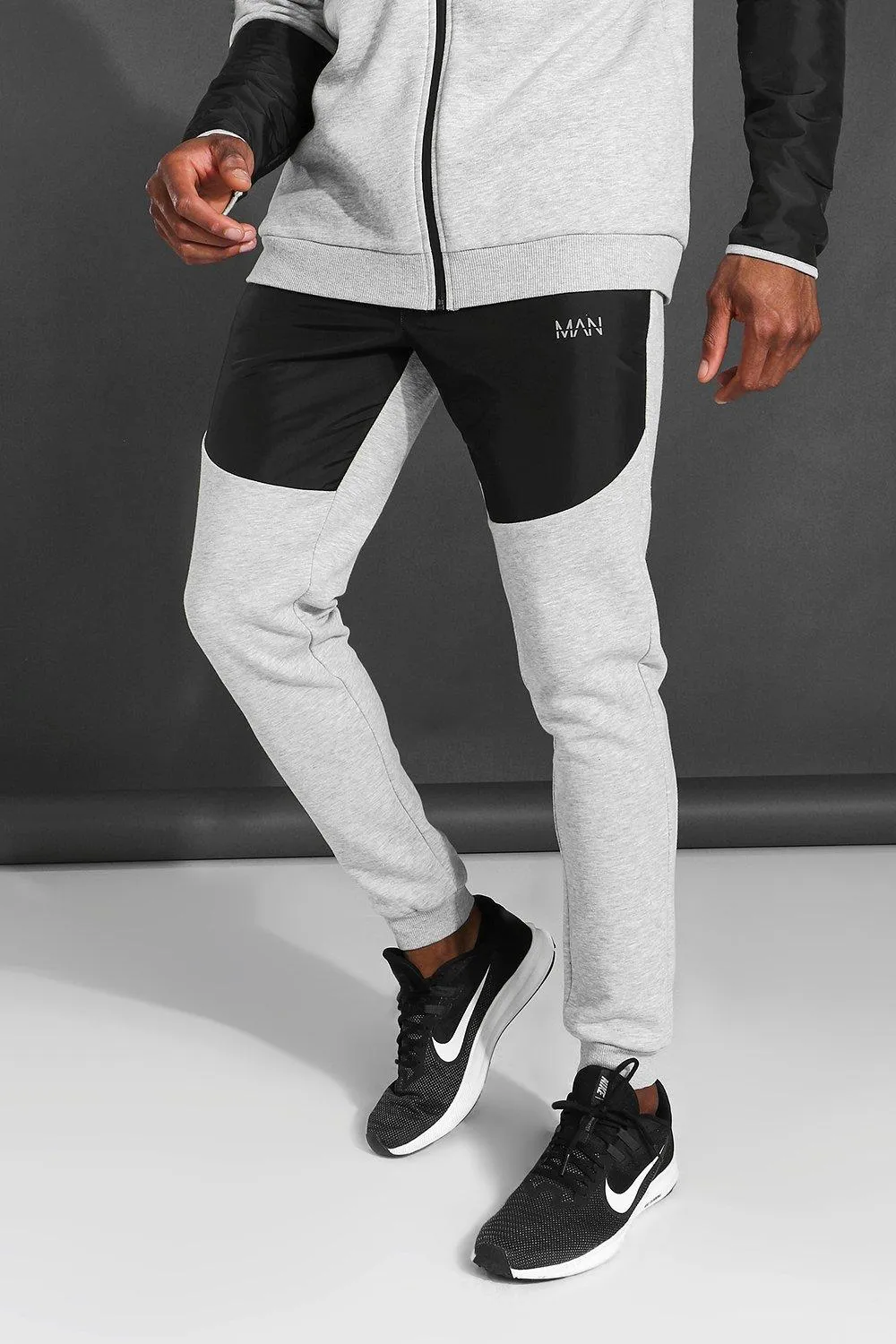 Man Active Matte Panel Joggers