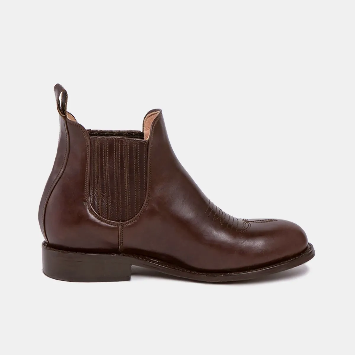 MARTHA Charro Boot - Chocolate