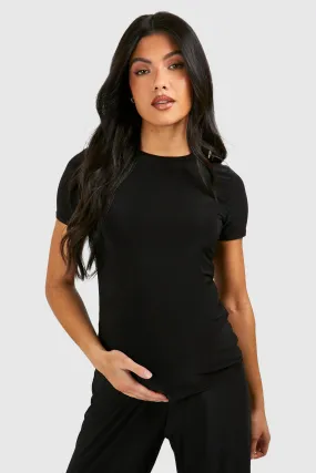 Maternity Soft Touch Crew Neck T-shirt