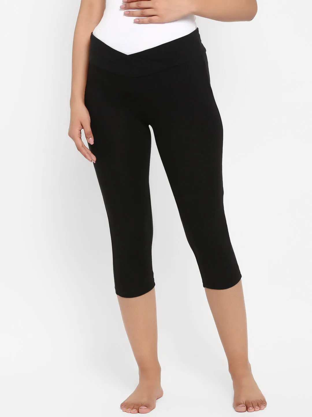 Maternity UnderBelly Capri Leggings