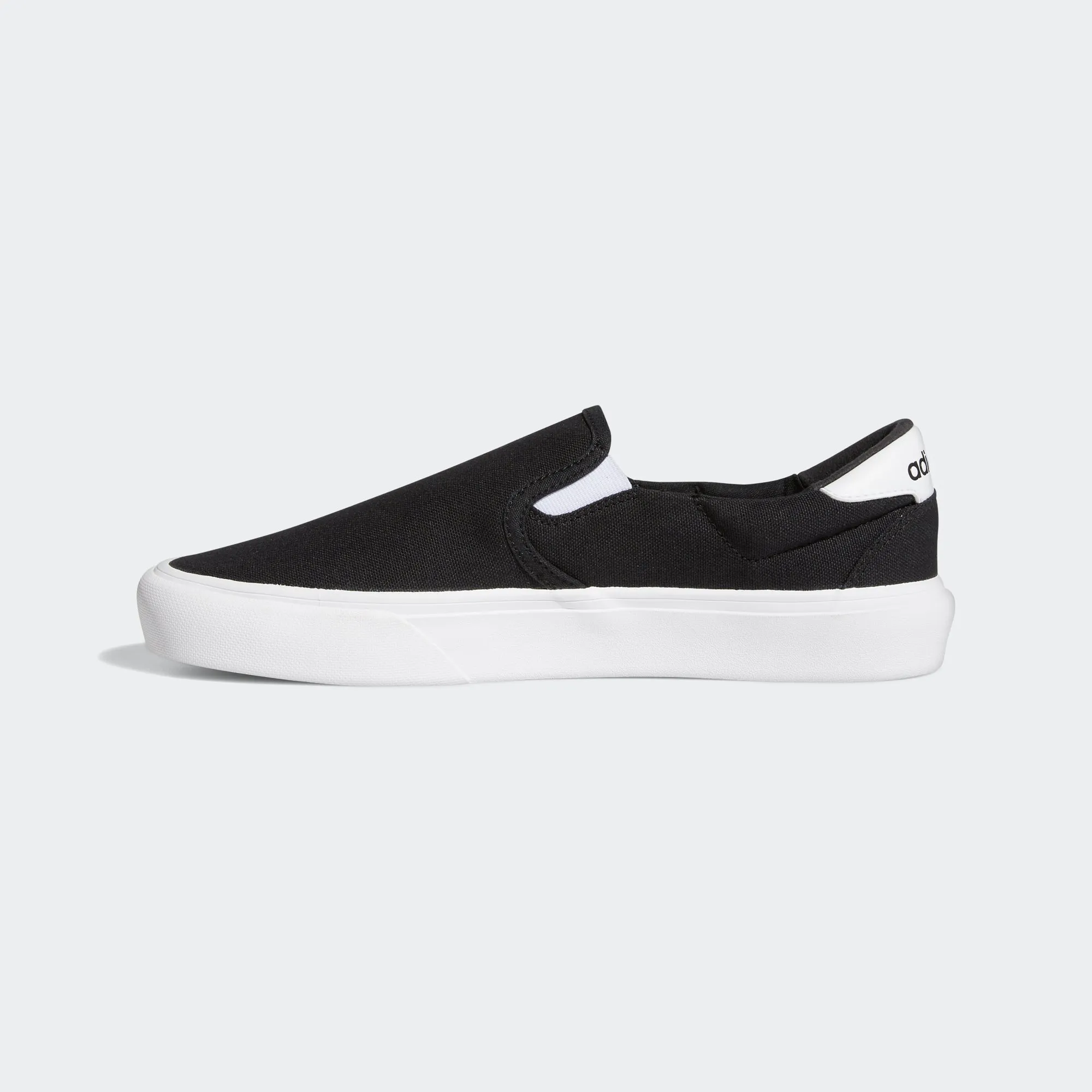 Men's adidas Originals Court Rallye Slip Shoes Black White