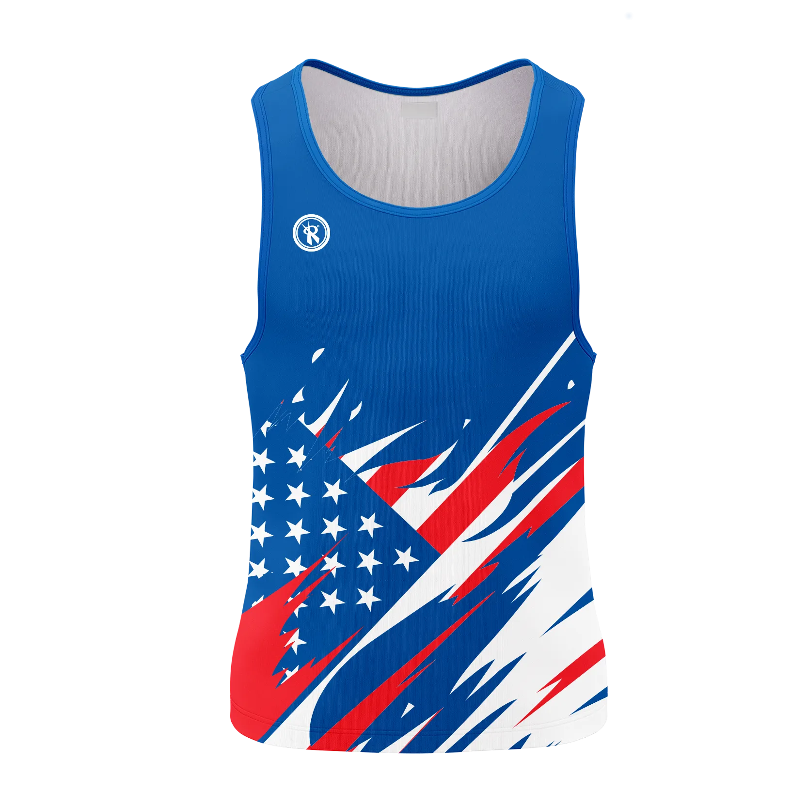 Mens Sublimated Beach Tank - Liberty