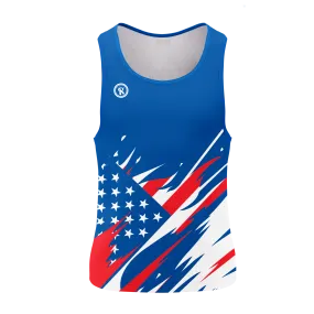 Mens Sublimated Beach Tank - Liberty