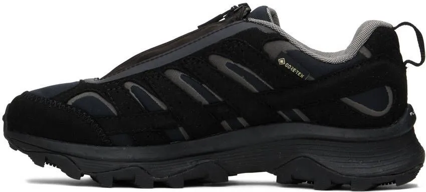 Merrell 1TRL Black Moab Hybrid Zip Sneakers