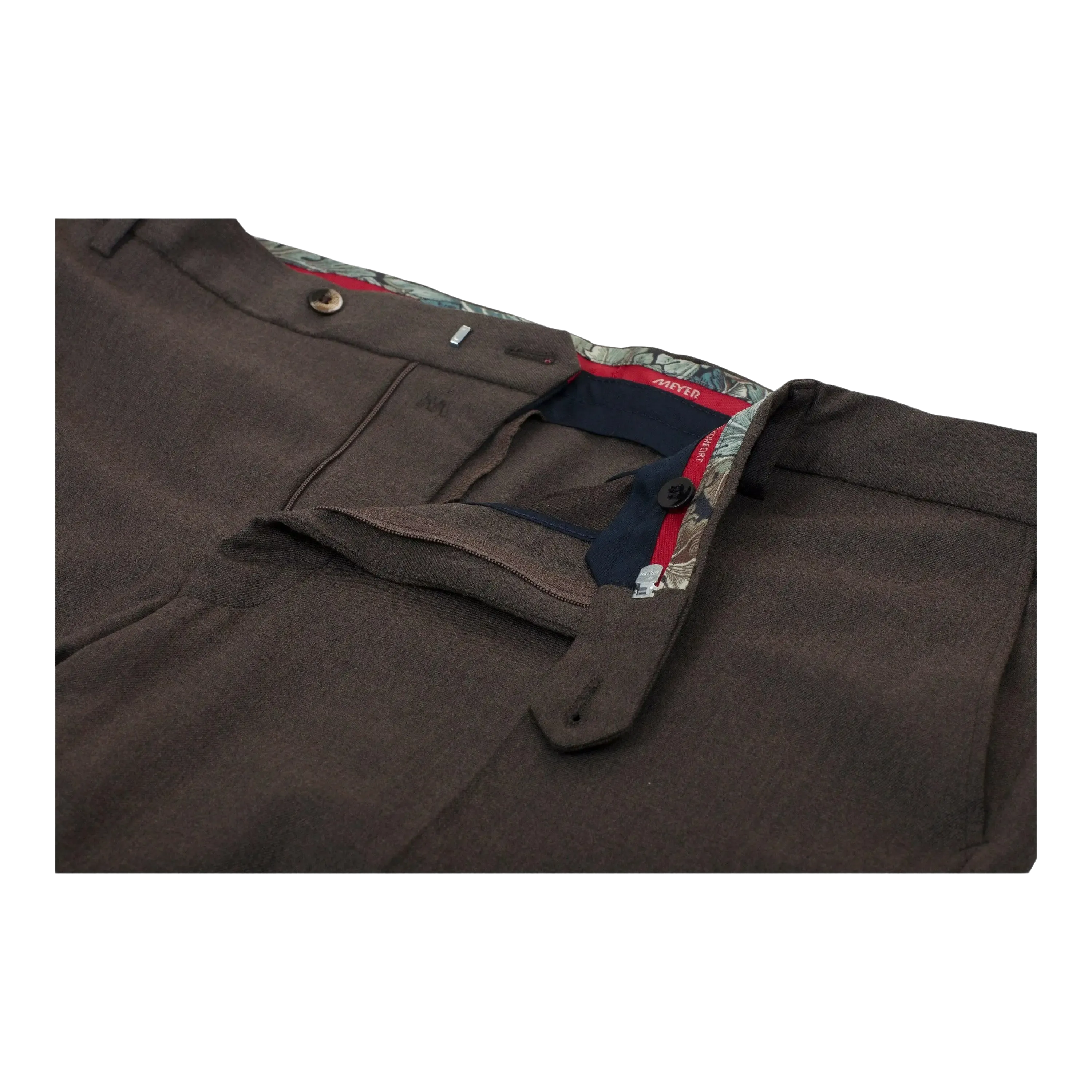 Meyer Oslo Trousers  in Brown