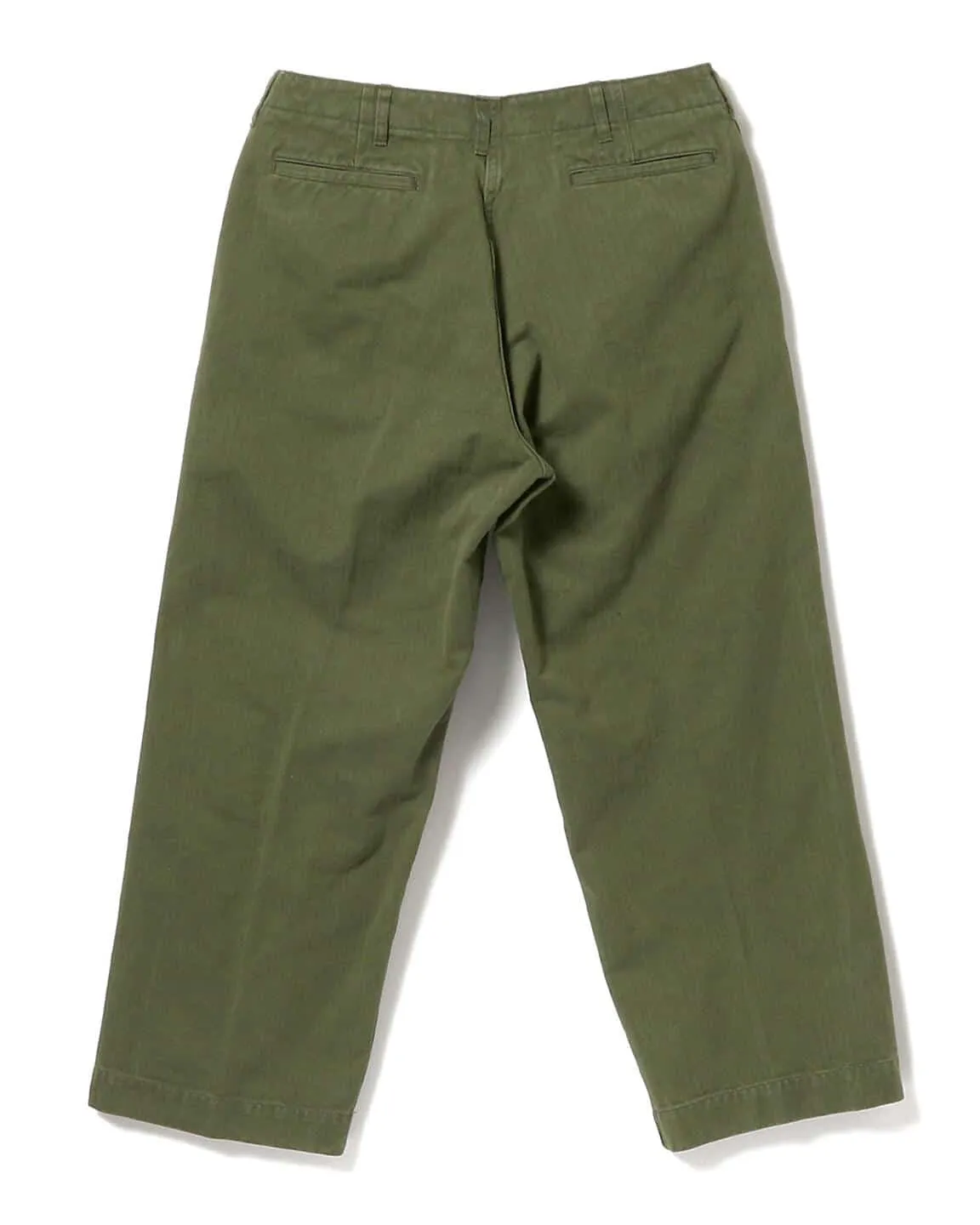 Military Herringbone Trousers