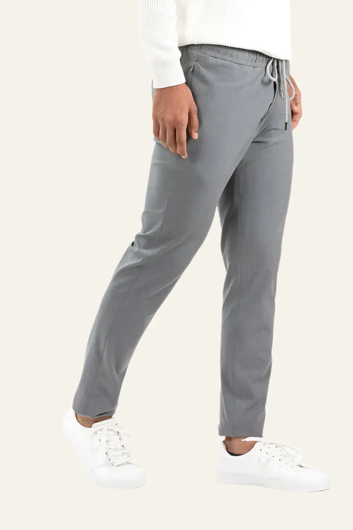 Mineral Grey Stretch Joggers