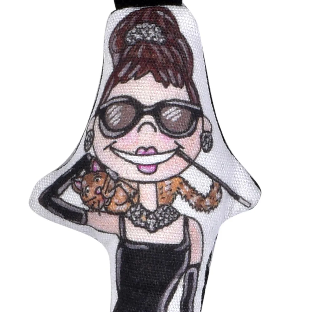 MINI AUDREY HEPBURN BAG CHARM