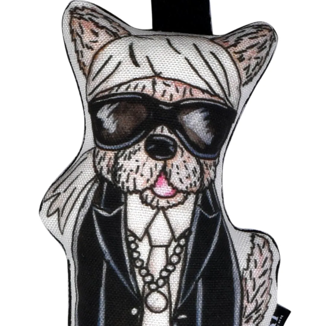 MINI KARL LAGERWOOF BAG CHARM