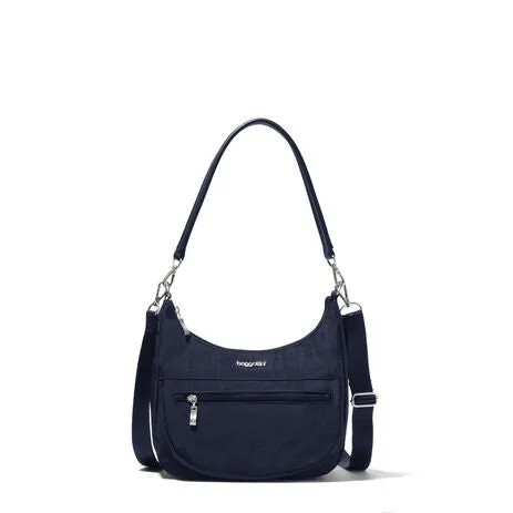 Modern Pocket Half Moon Bag