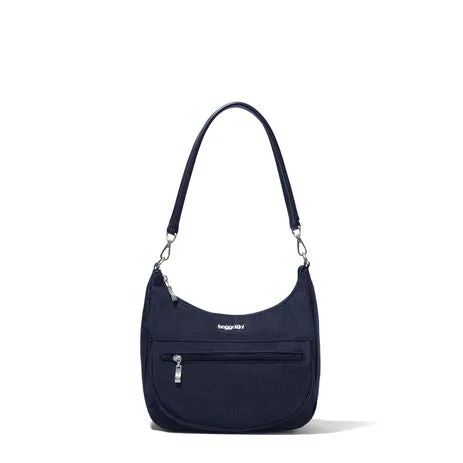 Modern Pocket Half Moon Bag