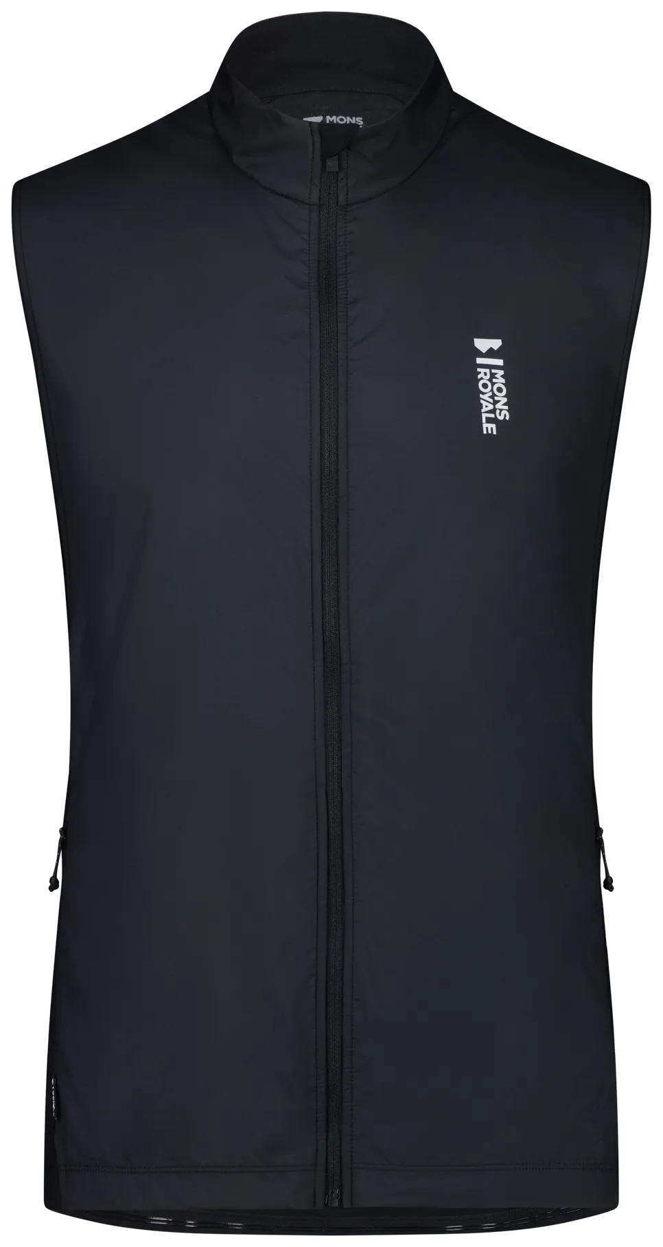 Mons Royale Men's Redwood Wind Vest Black | Buy Mons Royale Men's Redwood Wind Vest Black here | Outnorth