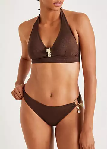 Monsoon Eden Halter Bikini Top | Grattan