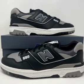 Nb new balance 550 shadow gray black marblehead lifestyle men's size 11 bb550sr1