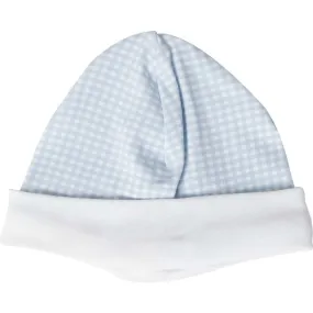 Nellapima Gingham Baby Hat, Blue